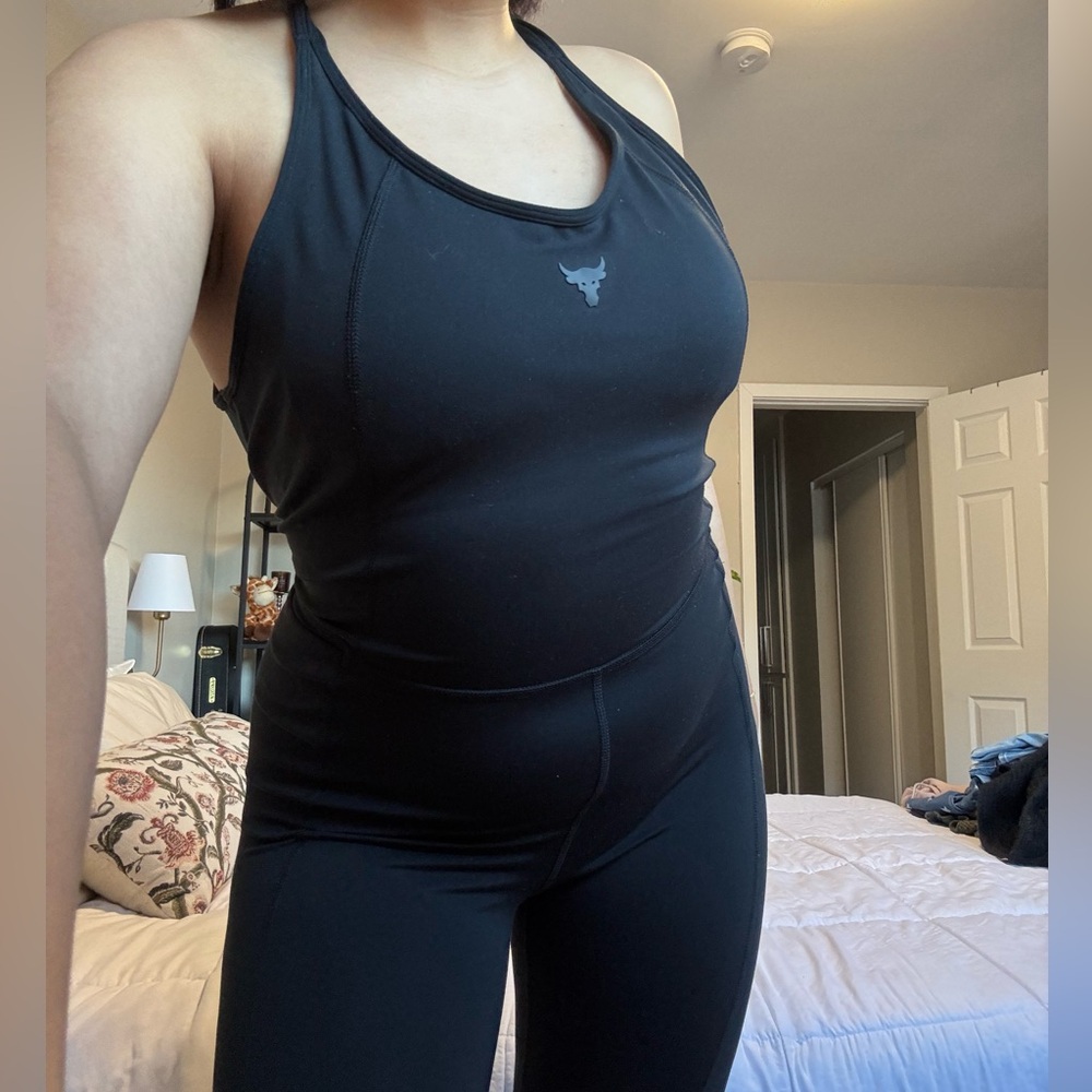 Under Armour Cross-Back Black Jumpsuit